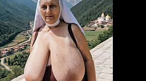 dream busty saggy gilf granny tits huge curves