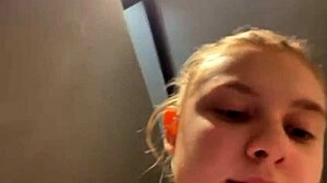 bbw teen fat ass anal fingered to extreme orgasm in public gym