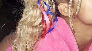 hey vicky menage sucking that brazilian cock so tasty