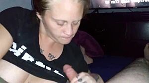 Girlfriend Smokes My Thick Pole Deep with Hot Blowjob Lust