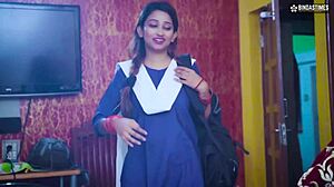 step sis after school... bro, fuck me first time cute desi style?