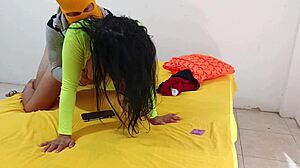 Stepmom craves detonation by two monster cocks domination