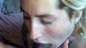 her deepthroat slurps black cock till cum floods my mouth perfectly