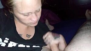 Girlfriend Smokes My Thick Pole Deep with Hot Blowjob Lust