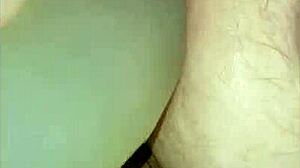 girl squats huge dildo pov fucking till she cums