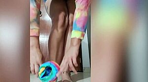 Want my little 18+ feet giving you a hot footjob?