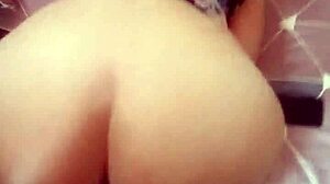 Nearly caught pounding neighbor's wet latina wife pussy