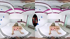 Beautiful big-titted babe teases in POV for VR Latina high-def fun