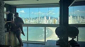 milionario teaches plump latina to squirt real with doggy toys ride