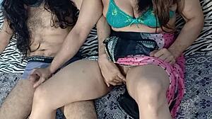 Hot Punjabi Couple Mutual Masturbate Dirty Hindi Talk