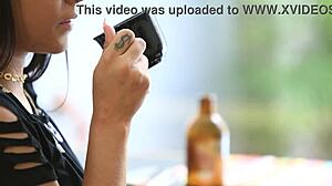 She seduced me right while studying hard!