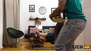 Cuck4k Pregnant Czech Blonde Fucks Stranger As Husband Watches!