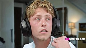 Stepsis petite teen's cute tits outshine online vids during taboo pov ranch oops moment