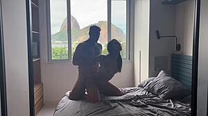 FuckingPussy Com Creampie Fills Rio Tourist's Swollen Pussy Bent Over Doggystyle Missionary