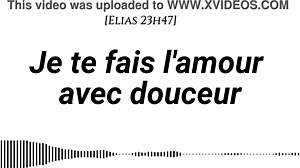 audio pour les femmes: nous faisons l'amour avec douceur, texte lu, érotisme couple romantique passion tendresse slowburn cunnilingus missionnaire