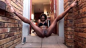 Sexy Indian girl huge puffy pussy lips clit piss fetish compilation