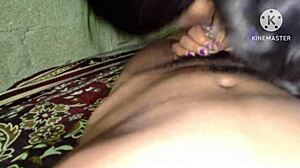 Bhabhi craves hard cock pounding her tight ass and pussy desperately