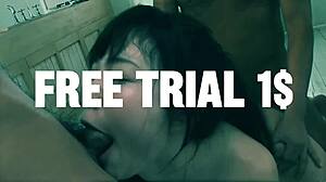 Curvy Iroha Suzumara's big natural tits outdoors with toys 😍🍈🔥