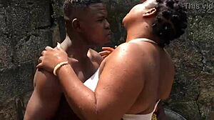 emris53 meets alpha baddie's big black cock and natural tits