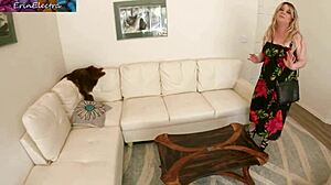 caught stroking to stepmom's big tits panties creampie dream