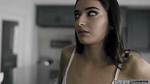 stepdad spanks naughty teen hard 😈 now she's begging for more punishment!! 👋🍑