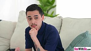 i spank my petite redhead teen pussy so hard before school with two guys!!