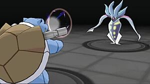 Pokemon Trainers Gangbanged Hard By Two Monster Cocks