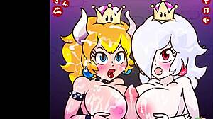 Bowsette And Boosalina Take Massive Facials In Super Hot Pov Action!