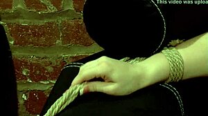 Redhead teen slave ass whipped bound lezdom spanking domination