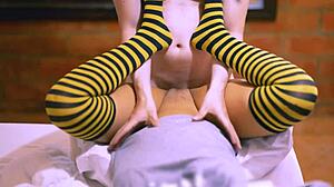 Shy Latina College Girl Fucks Professor in Office After Class