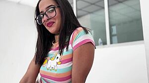 latina alice biancci gulps cum from two cocks in putalocura mmf threesome