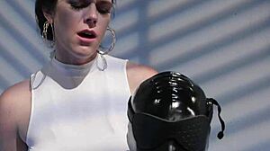 Detective, feel my shemale cock dominate your ass doggy style bondage?