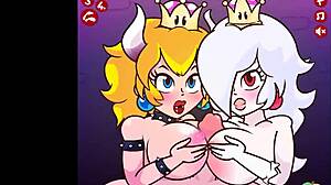 Bowsette And Boosalina Take Massive Facials In Super Hot Pov Action!