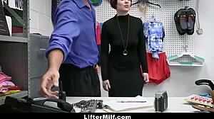 Hey liftermilf burglar, mall cop says suck or face police punishment!