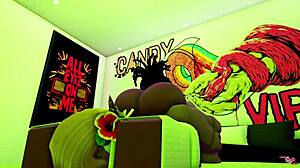 Viper and Candy Explore Their New House Together