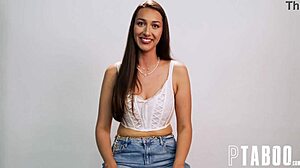 Bella Rolland Orgasms Hard Petite Teen POV