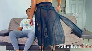 la sirvienta spies jefes fucking gets super horny