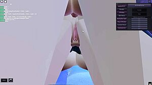 Roblox Pornstar Pounds Pussy with Brutal Fucking and Deep Blowjob