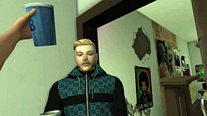 pov sex with goth chick at wild party sims 4