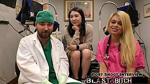 Mina moon sucks cock bends over gets fucked pov domination style