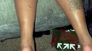 yo nasty ebony slut wanna eat this creampie nut bareback?