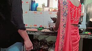 bhabhi what you doing in kitchen i wanna fuck you will you let me aunt homemade indian anal