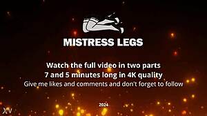 watch goddess tease nylon pantyhose feet in forest spring