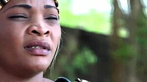 village doctor fingers wet pussy after months traditional love