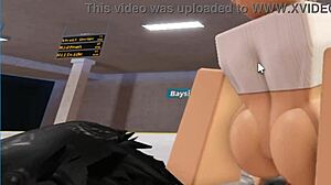 two naughty friends blonde brunette grope ride his cock hard