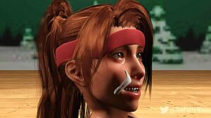 jessie blindfolded for that deep missionary cum facial