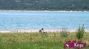 Amanda luxor's curvy cuban body lures public pickups for rough outdoor missionary quickies