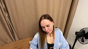 landlord's contract turns me into homemade milf sex toy