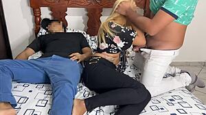 Notte film col migliore amico che scopa forte la sua calda fidanzata latina NTR