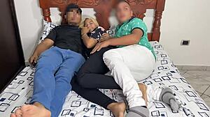 movie night with best friend ntr fucking his hot latina girlfriend hard